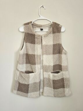 Sherpa Check Vest